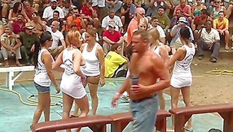 Amateur Wet T-Shirt Contest - Ponderosa 2012
