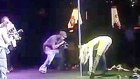 Public Party With Bizarre Pussy Insertions
