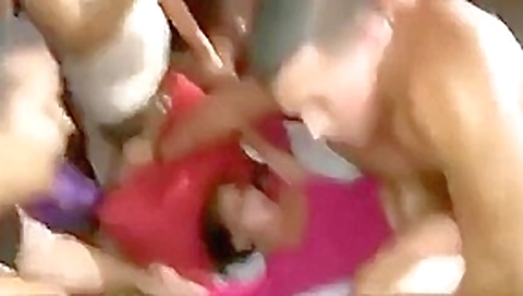 Cheating Whore Fucks The Stripper at the Bachelorette Party