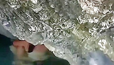Couple get caught fucking in secretly at the beach