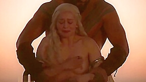 Emilia Clarke real sex scene - Game of Thrones