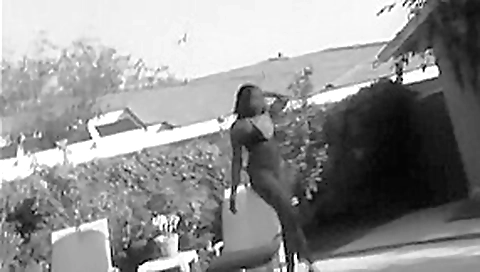 Big Booty Black Chick Squirts And Fucks