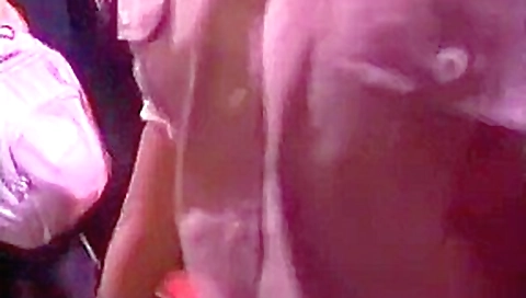 Three Nasty Girls Grind Naked On Stage