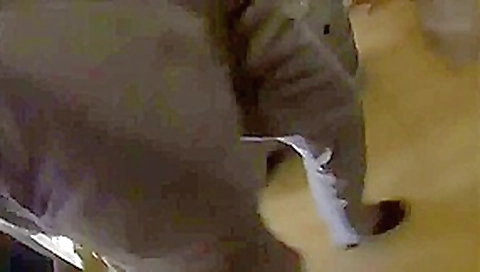 Daring girl at store