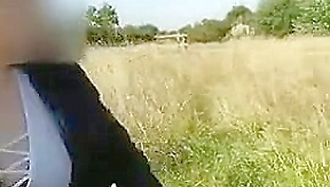 British girl flashes in public (see through clothes)