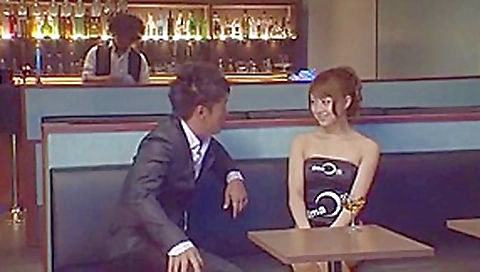 Horny Japanese girl Akiho Yoshizawa in Hottest Stockings, Public JAV clip
