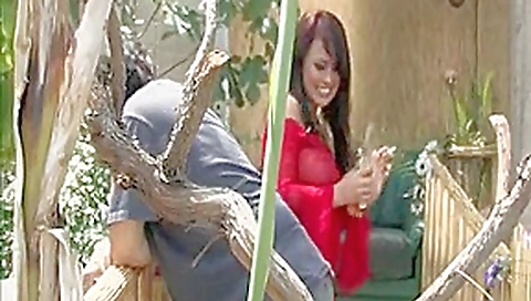 Incredible pornstar in exotic deep throat, outdoor xxx scene