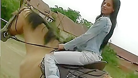 Exotic pornstar Klara Smetanova in crazy european, public sex scene