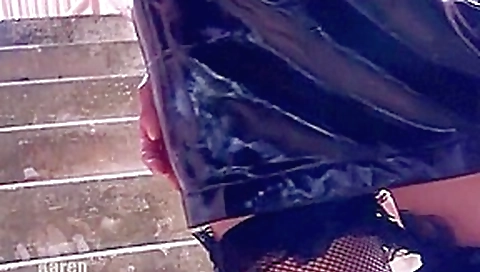Fabulous Japanese whore Karen Kisaragi in Amazing Public, Doggy Style JAV clip