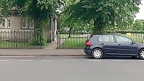 Milf public sex