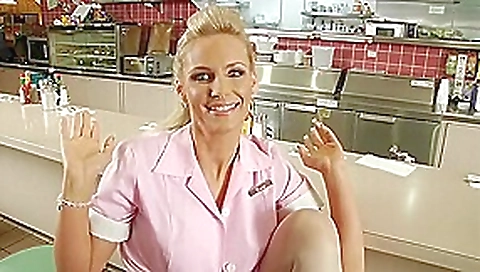 Fabulous Cumshot, Blonde sex video