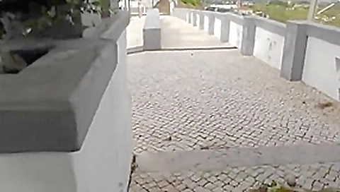 Incredible Fingering, Outdoor sex clip