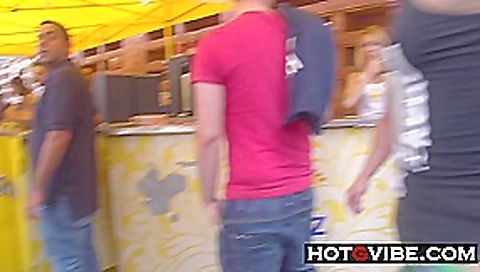 Emilios Big Cock Fucks Amirah In Public