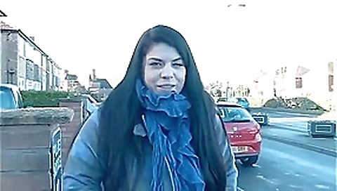 British Girl Pissing In Public:/