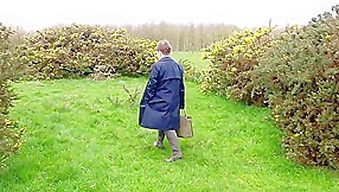 Mature 36AA Sluts Saucy Strip Public Masturbation