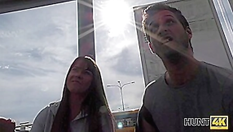 HUNT4K. Dude had nothing against girlfriend's sex with guy for cash