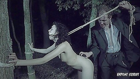 Ronny Rosetti And Khadisha Latina In Halloween Bdsm Story In The Forest With Khadisha