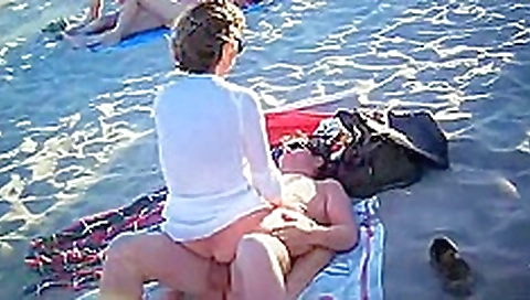 swinger beach sex