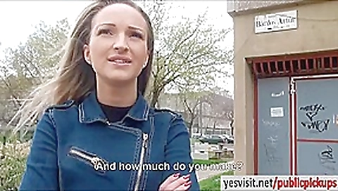 Hot Eurobabe Melanie banged for money
