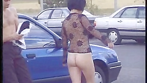 Public sex vintage movie with great looking horny sluts