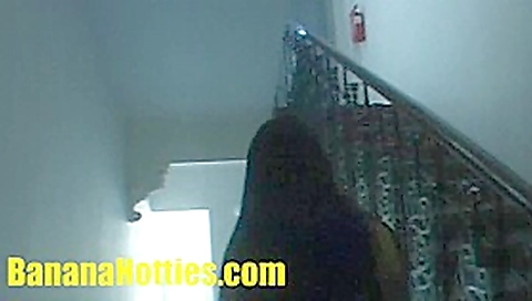 She shows her naked body at the public street