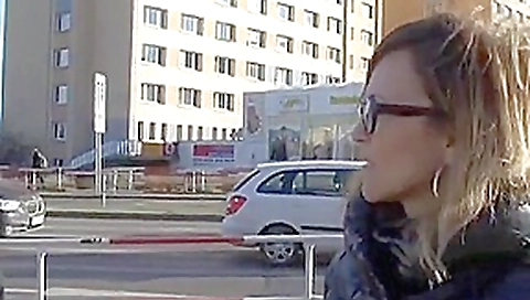 How far will this Czech milf go for money?