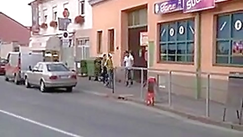 Gangbang at the local bar !