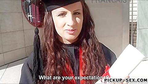Graduated student 18+ Kerry Raven fucked in exchange for cash