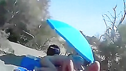 Cuckold Wife At A Beach With Many Onlookers